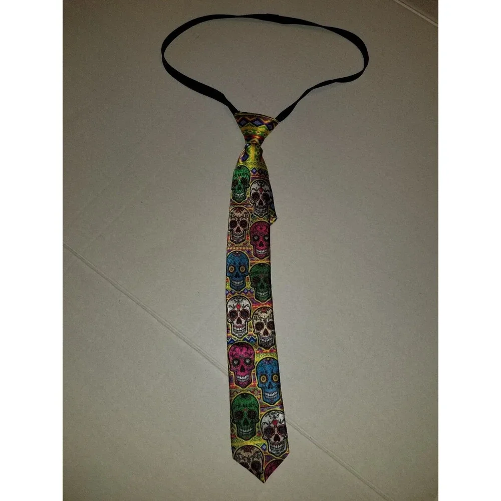 Day of the Dead Kids Slip On Neck Tie